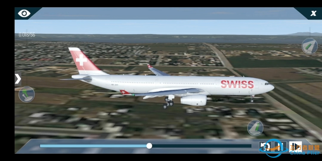 【x-plane10】A330软着陆（2）-5253 