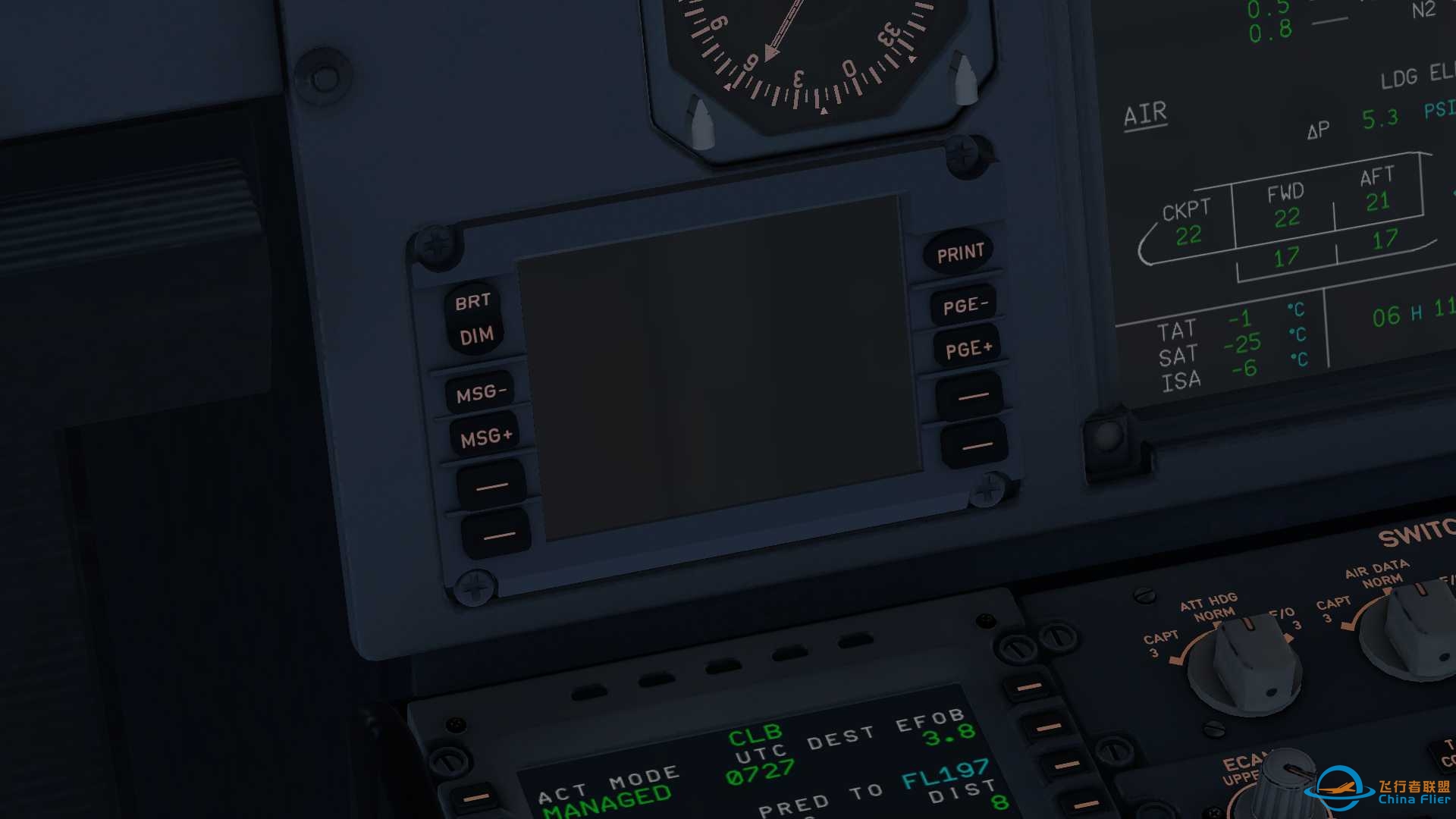 【首发】X-Plane里也能用CPDLC？再不用担心插不进对话了 Part 2-9824 