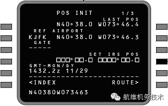 机务频道:【新人必备】图文详解波音737NG飞机惯导校准的五种方法-4043 