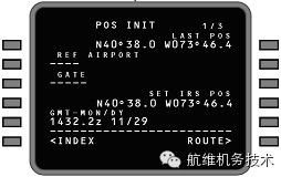 机务频道:【新人必备】图文详解波音737NG飞机惯导校准的五种方法-4331 