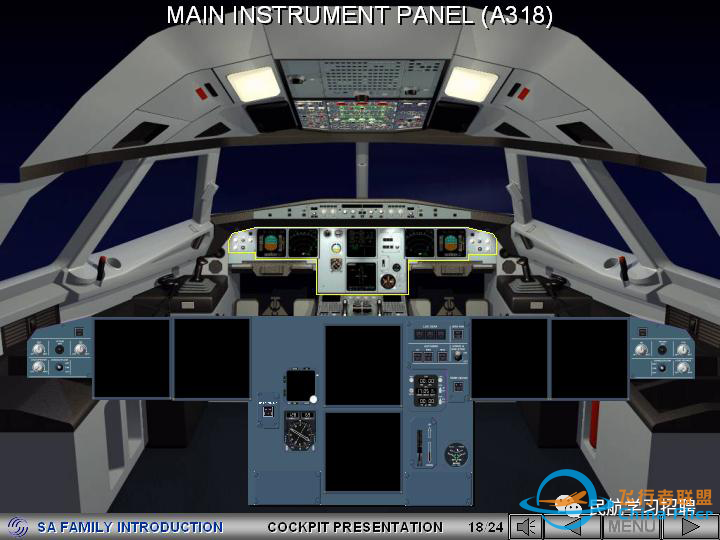 空客A320飞机ATA 00 概 述(驾驶舱)-6920 