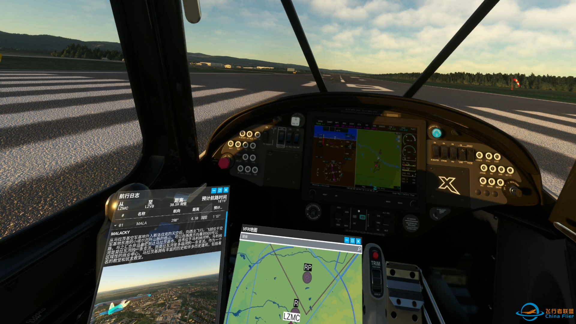 微软模拟飞行 594 VR 多瑙河之旅 郊野之行-8174 