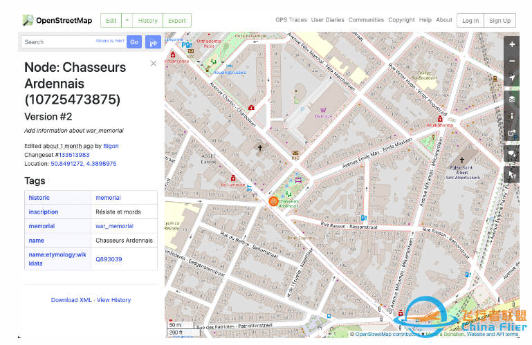 使用OpenStreetMap搜索工具查找地理位置-6602 