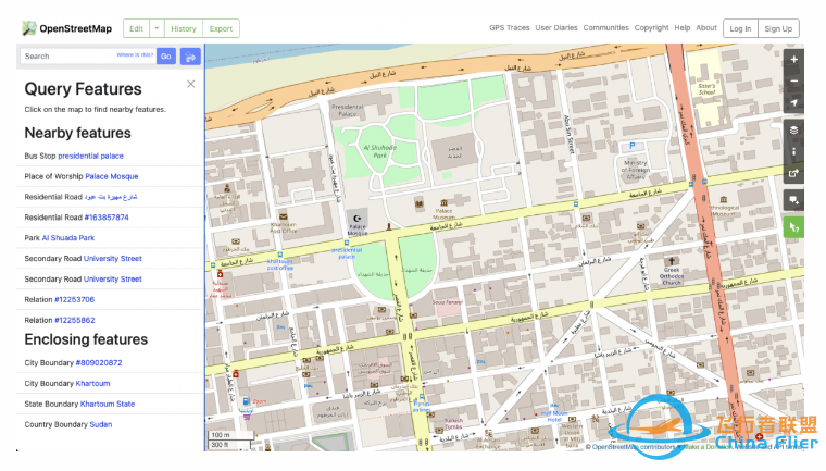使用OpenStreetMap搜索工具查找地理位置-3095 