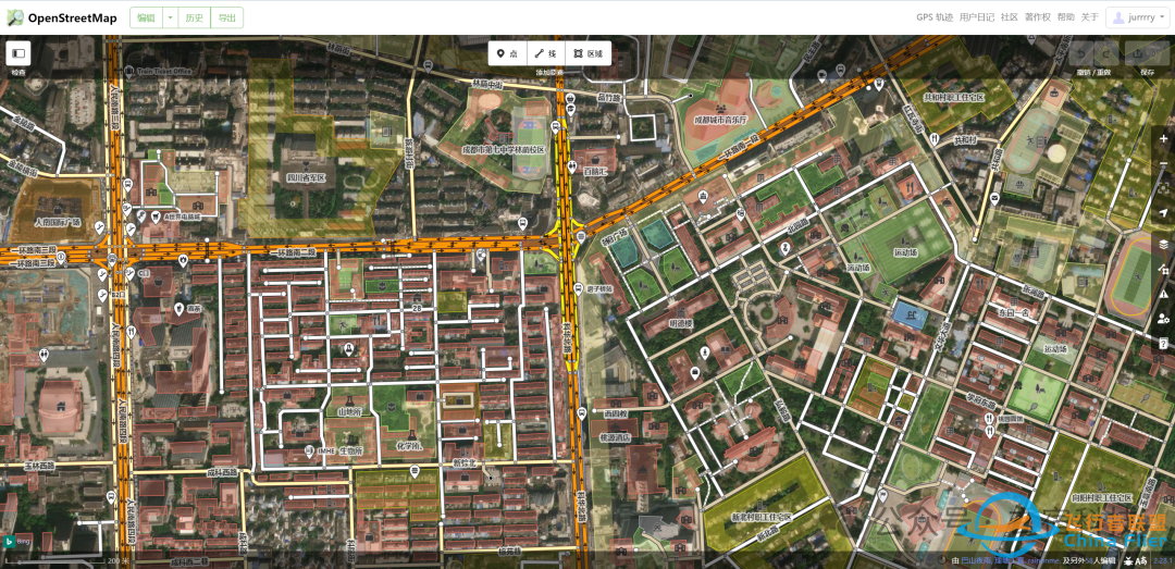 OpenStreetMap一款免费使用、查看及编辑地图的在线平台-1207 