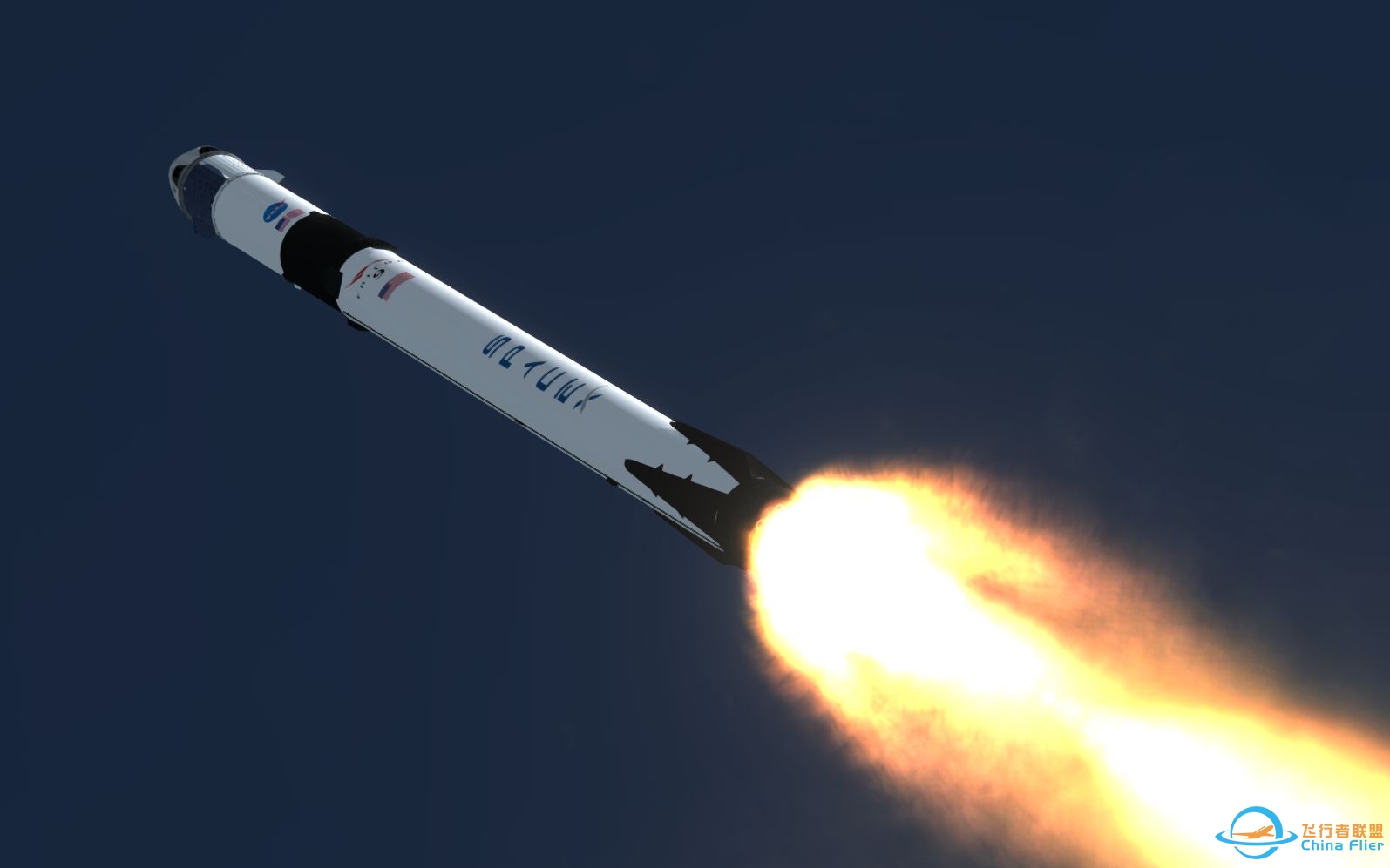 【坎巴拉太空计划】SpaceX 龙飞船载人首飞模拟-4054 