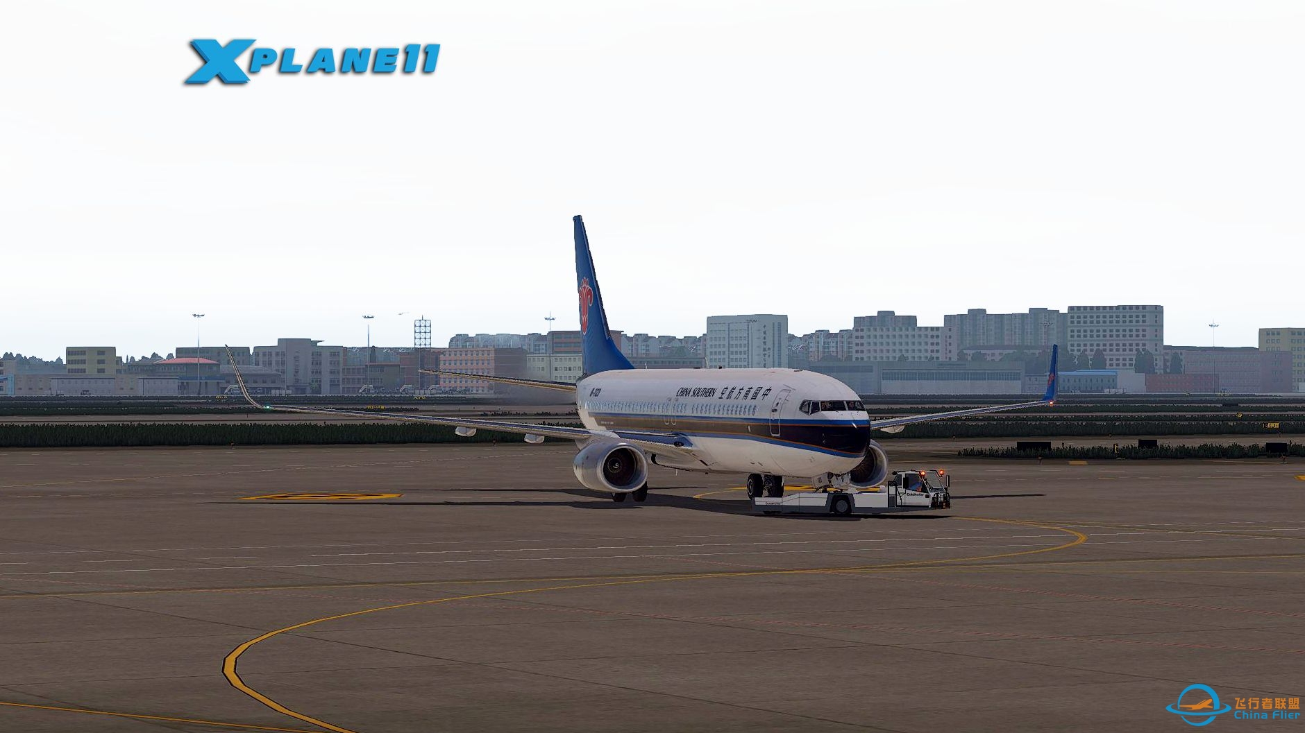 ZSSS→ZBAD 砰！ luB738 航线飞行 X-PLANE11-1489 