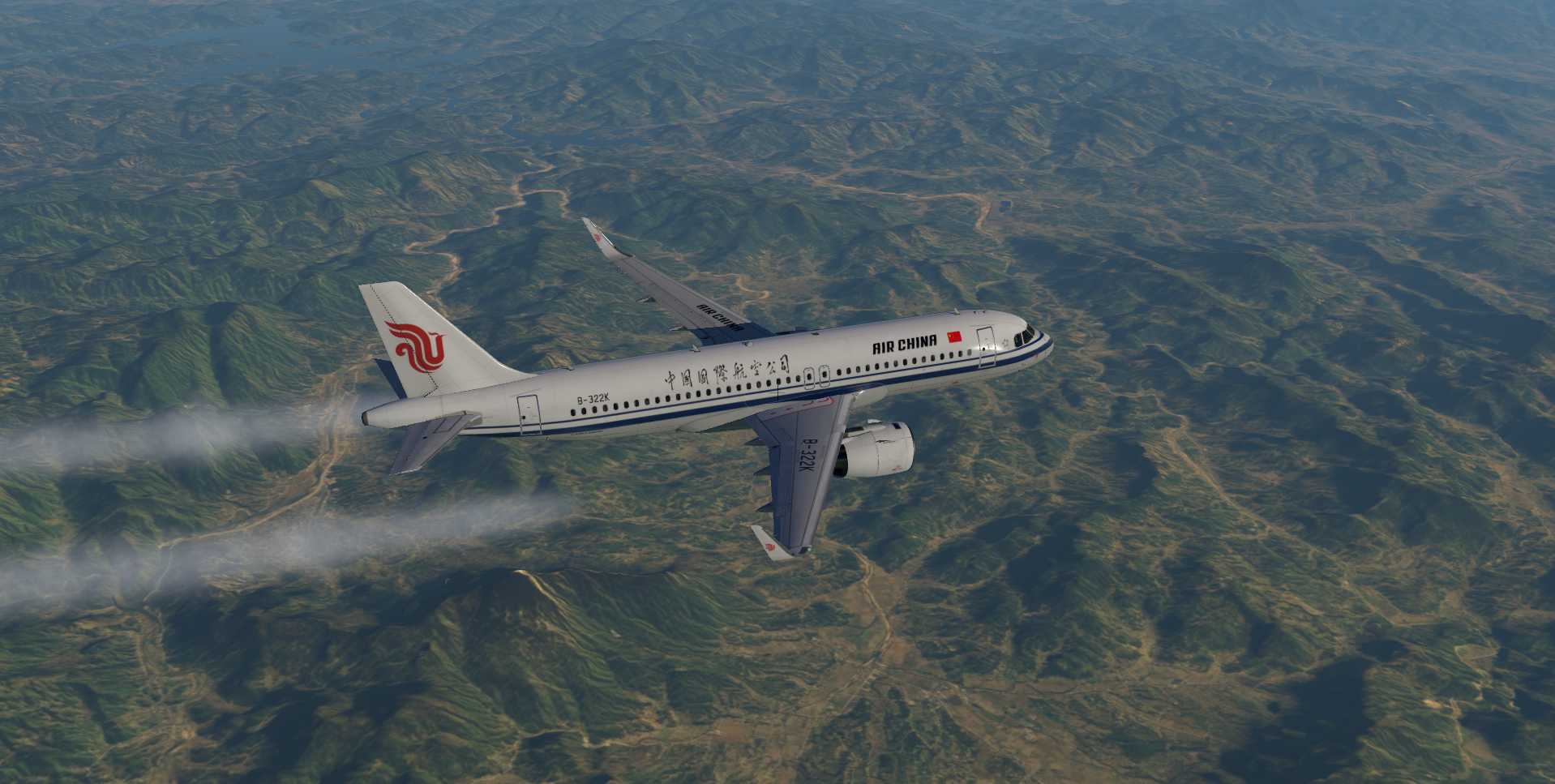 A320飞行美图NZ-7570 