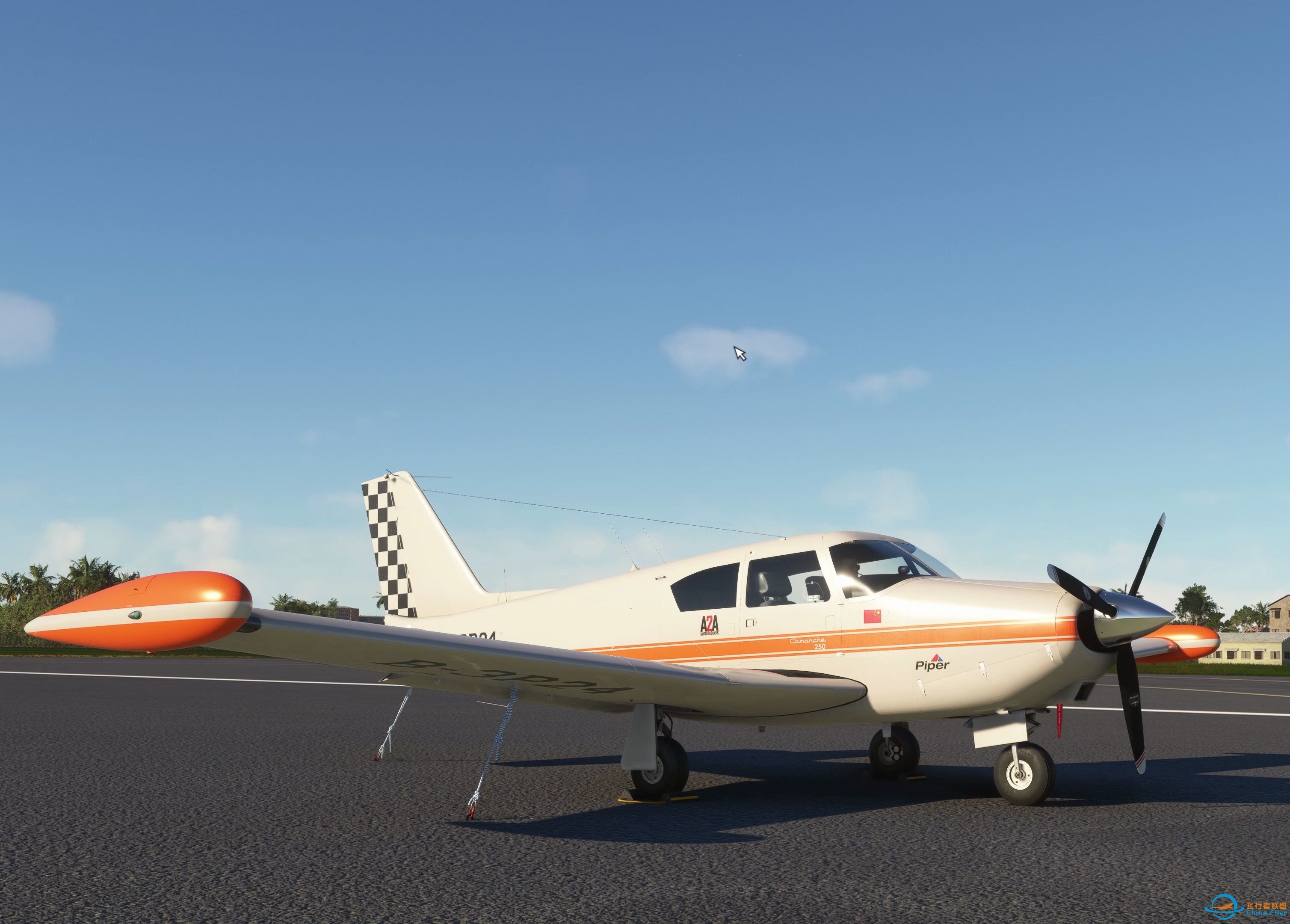 【模拟飞行2020】A2A 科曼奇 PA-24–250 插件体验-7606 