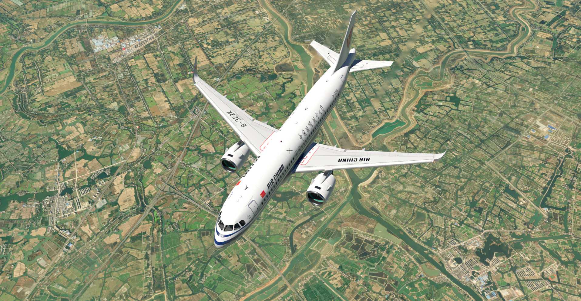 A320三万英尺高空的飞行美图17-2638 
