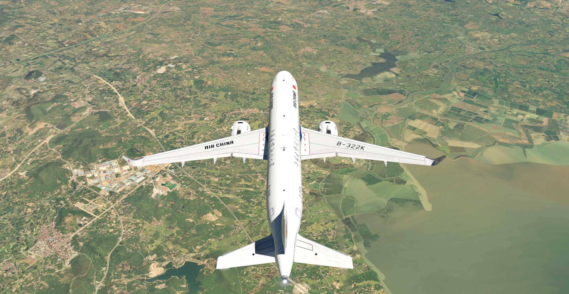 A320三万英尺高空的飞行美图17-5290 