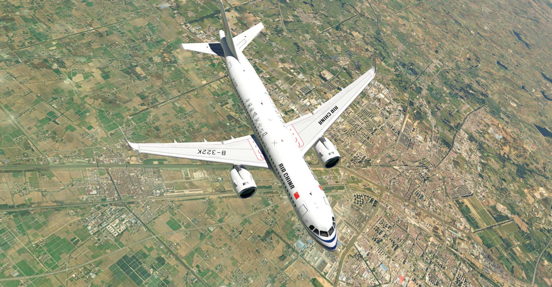 A320三万英尺高空的飞行美图17-4898 