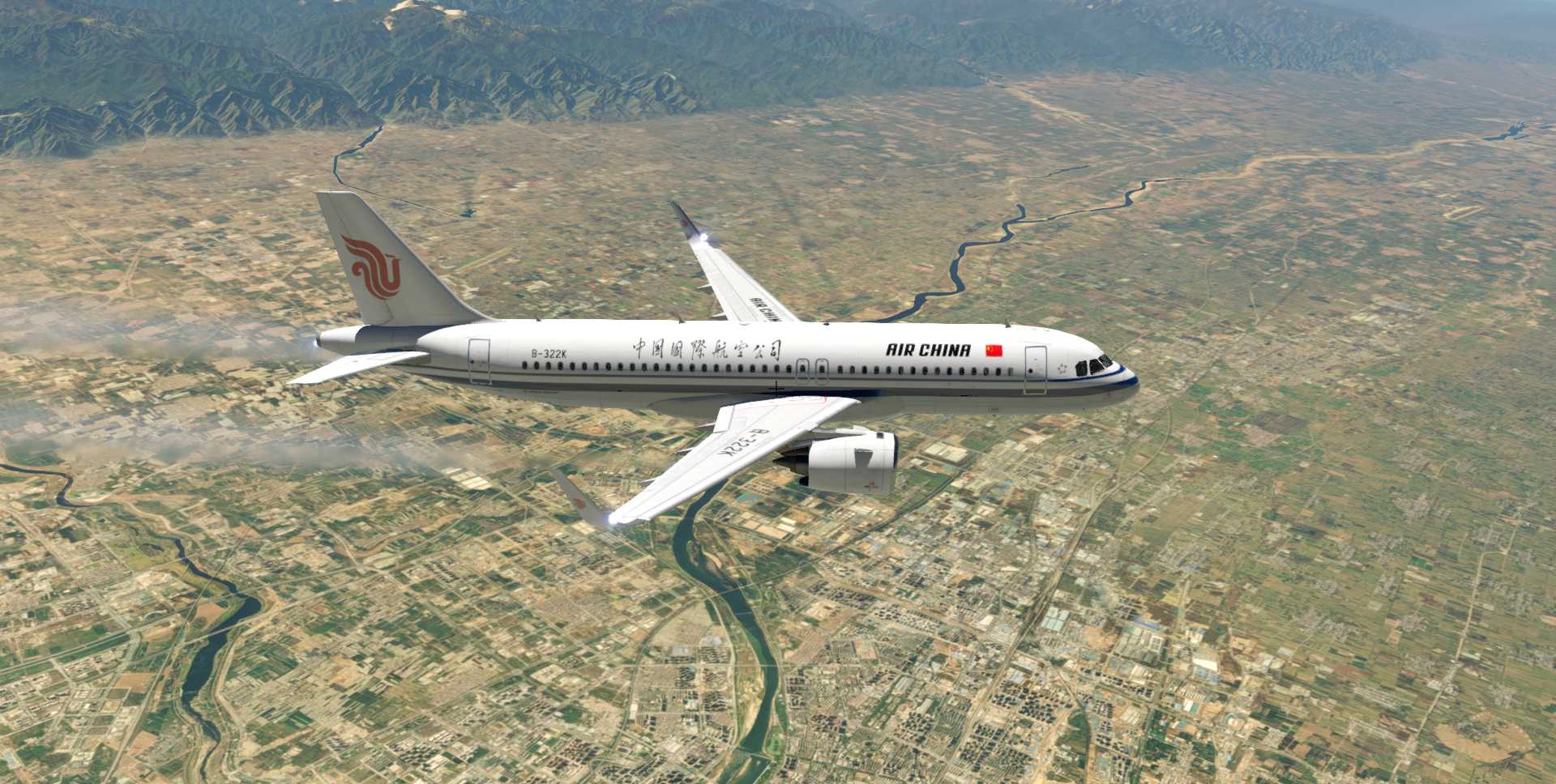 A320飞行美图CA1235-3852 