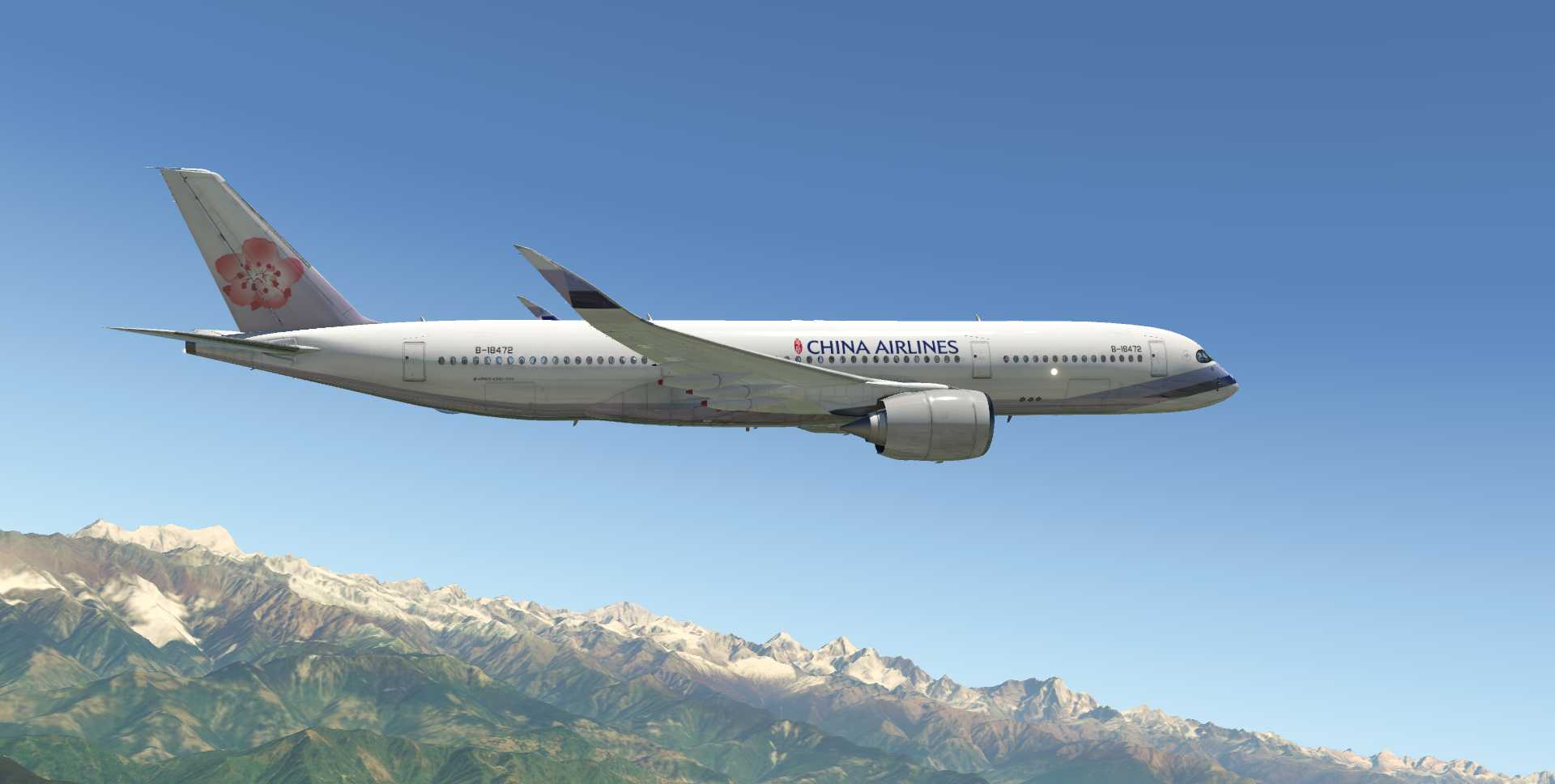 A350飞行美图RA401-5441 