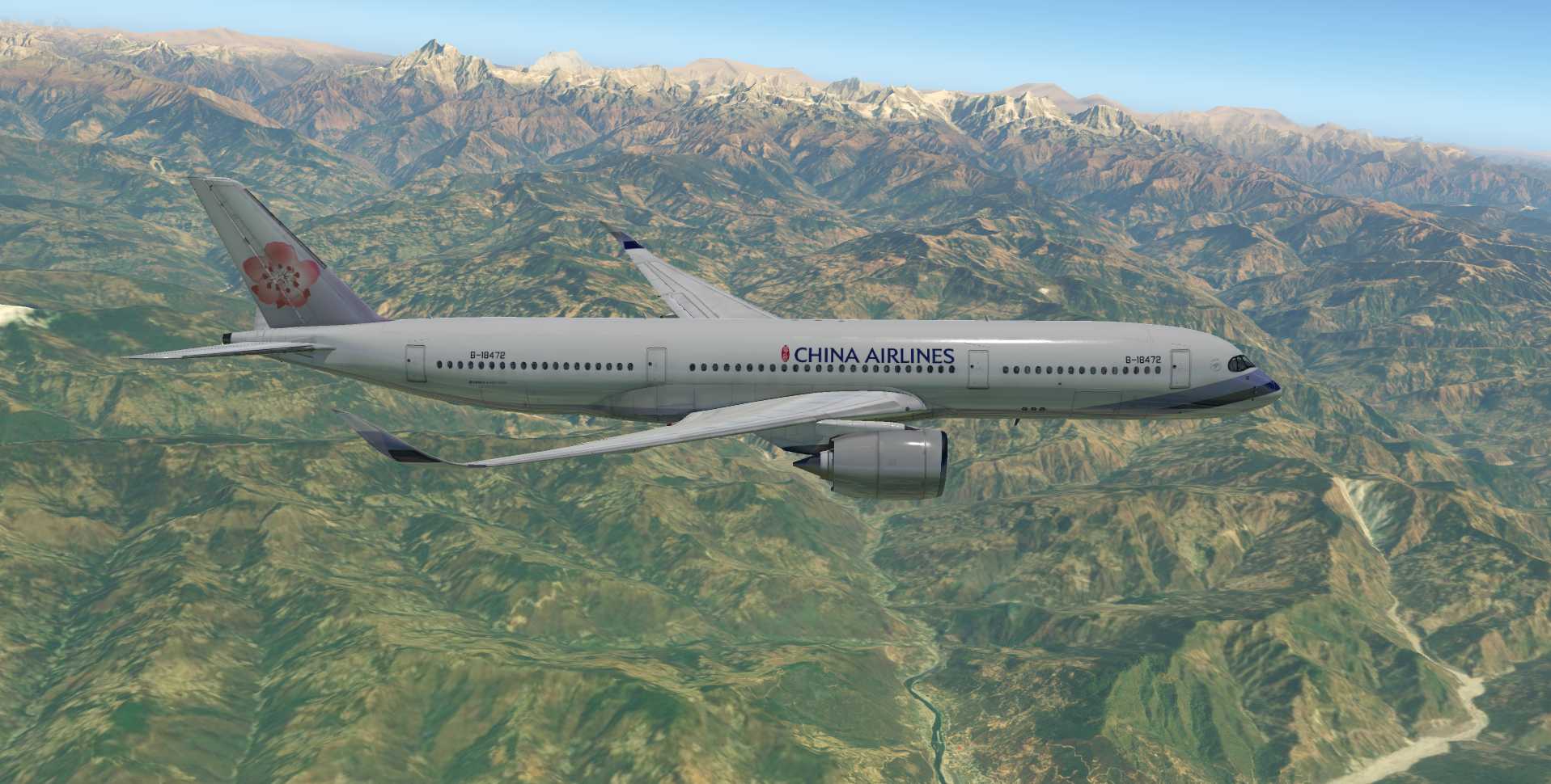 A350飞行美图RA401-382 