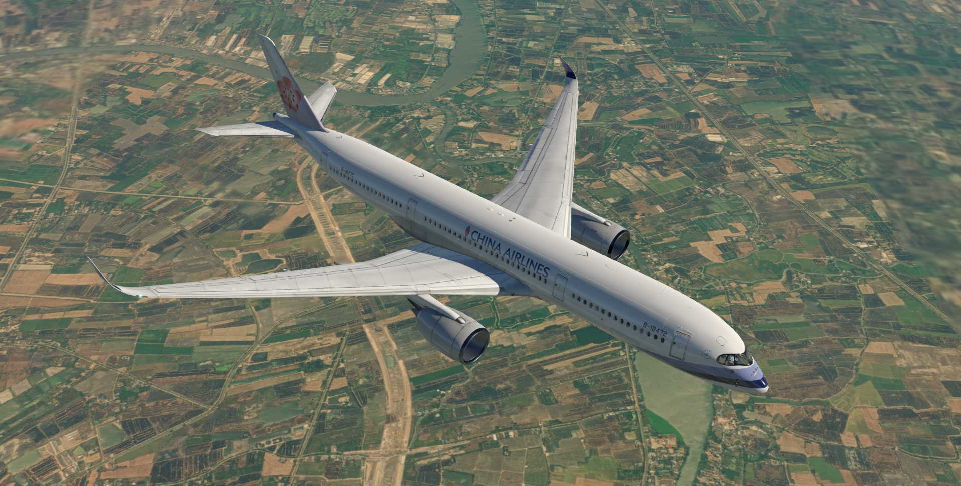 A350飞行美图RA401-2762 