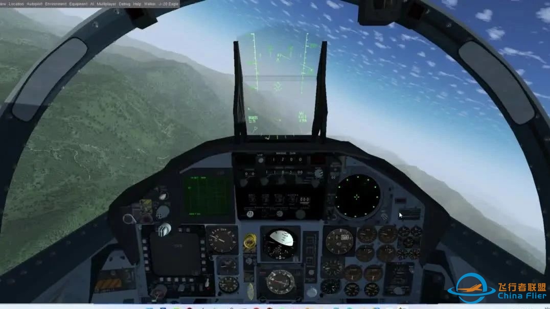 FlightGear-模拟飞行计划制定-2035 