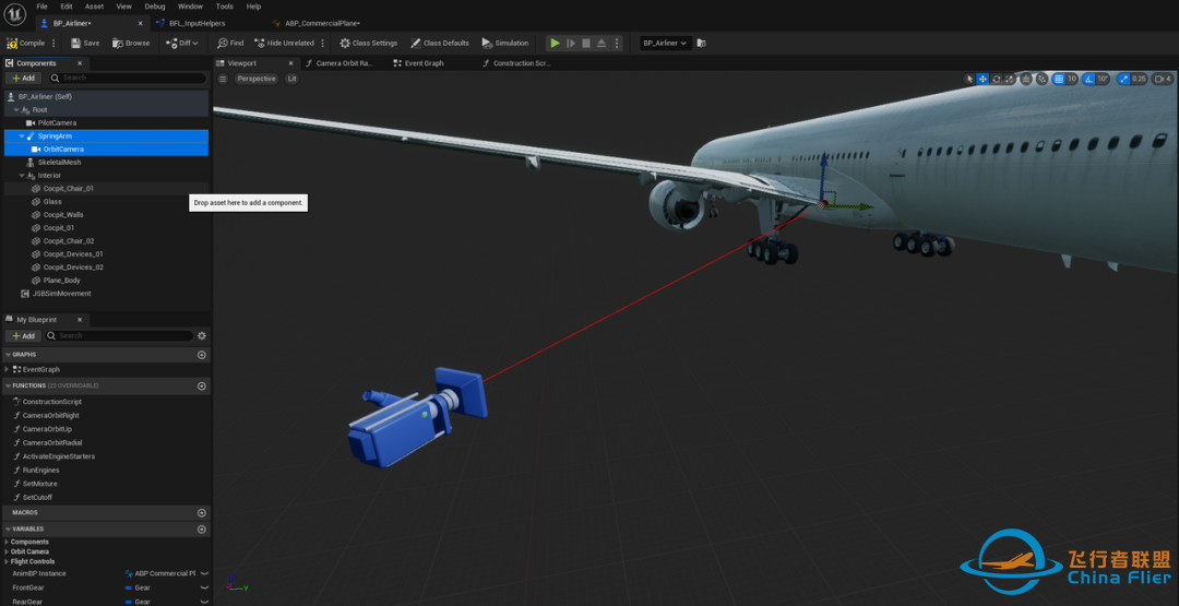 UE5 DIY飞行模拟器教程-8334 