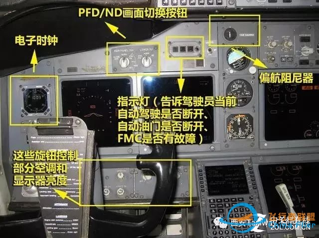 干货知识:波音737飞机驾驶舱面板全解读-3733 