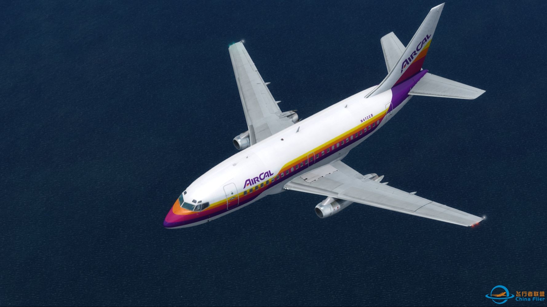 【Prepar3D落地】Air Cal 波音737-100落地迈阿密国际机场-330 