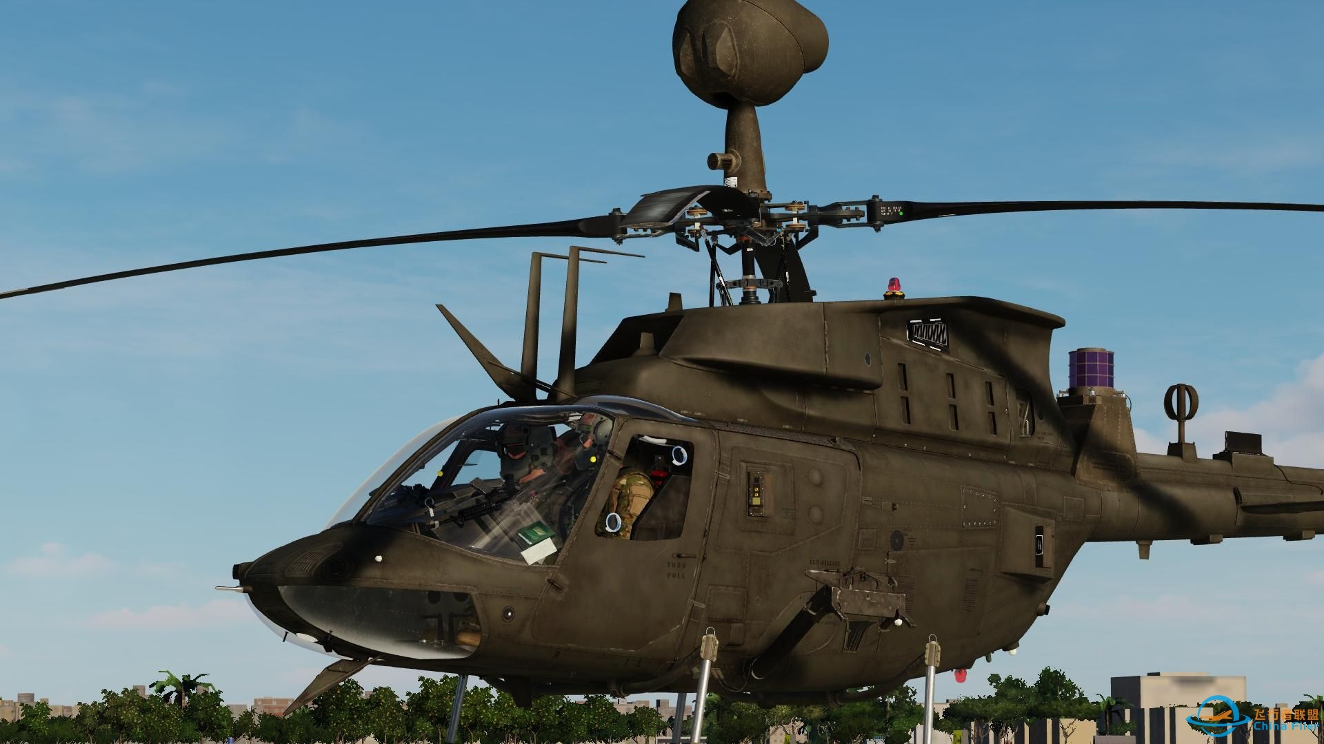 【DCS World】OH-58D简易冷启动教程-1181 