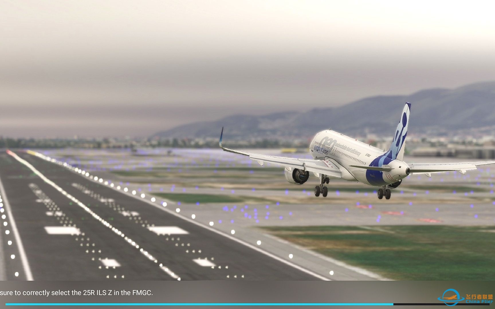 《微软飞行模拟2020》FSAcademy Jetliner.06 着陆教学-8022 