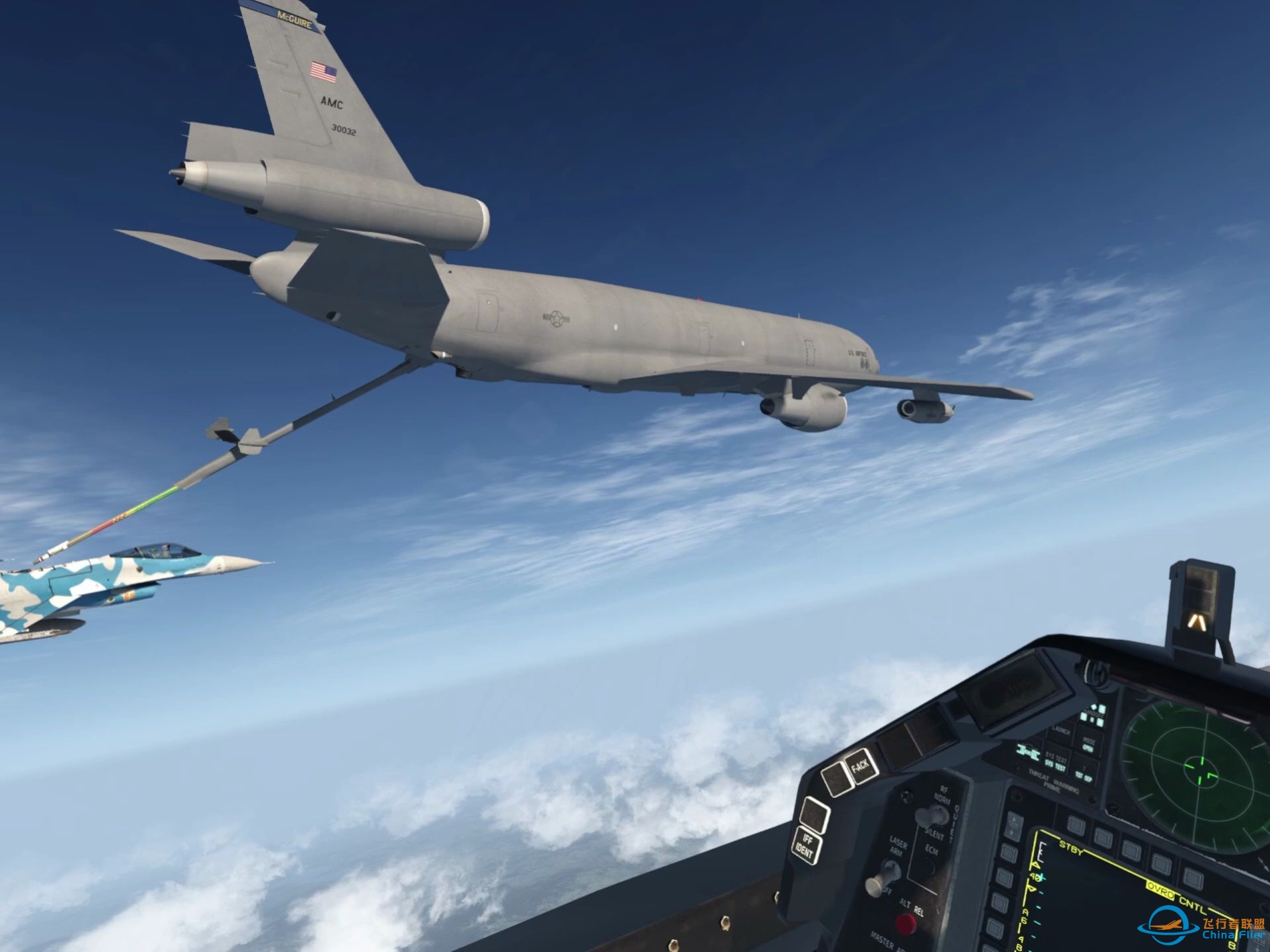 Falcon BMS【矛隼联队】MQT-ACM Training-20240614VR-965 