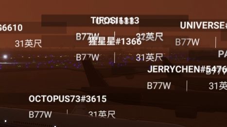 pmdg777发布的第二天，浦东机场已被77W占领-7927 