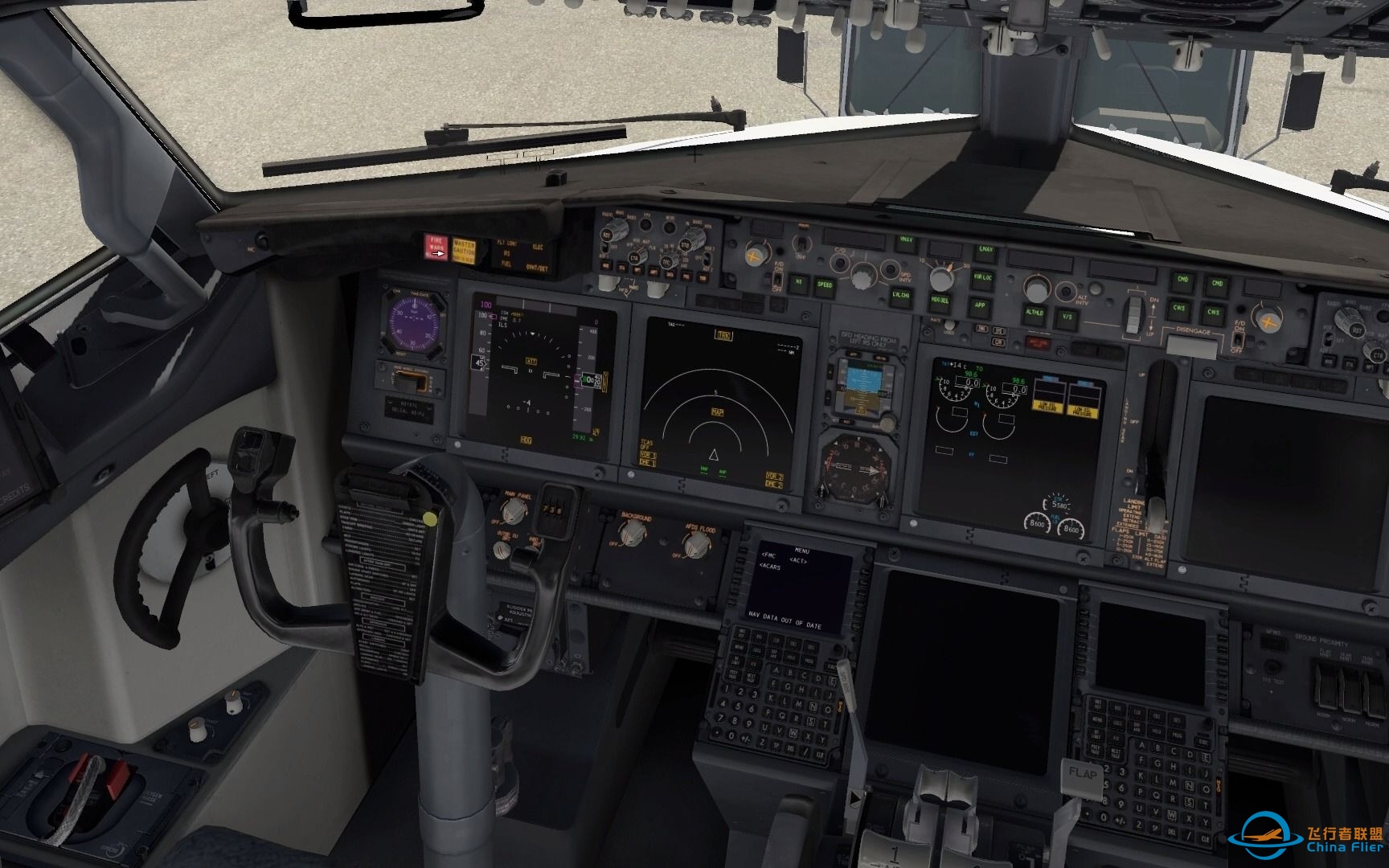 （第1集）飞行员教你冷舱启动标准程序（波音737）-1734 