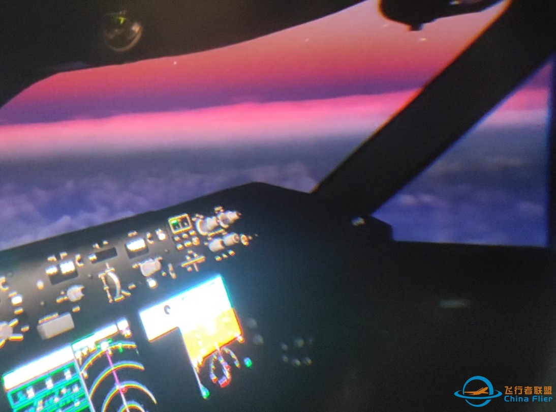 【微软飞行模拟2020】【VR】来万米高空的787驾驶舱看夕阳吧-6112 