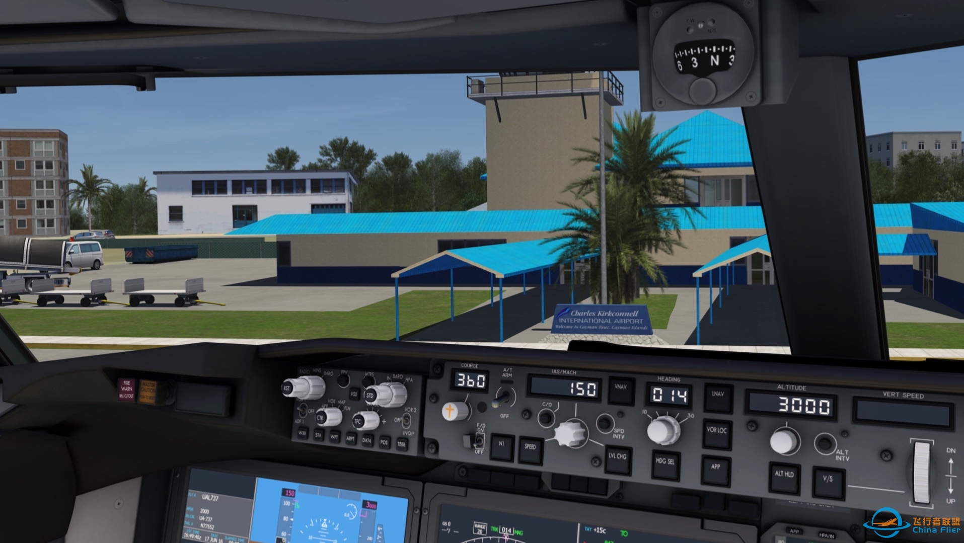 Aerofly开曼群岛欧文罗伯特国际机场（WMCR）（地景插件+机场插件）首降-7399 