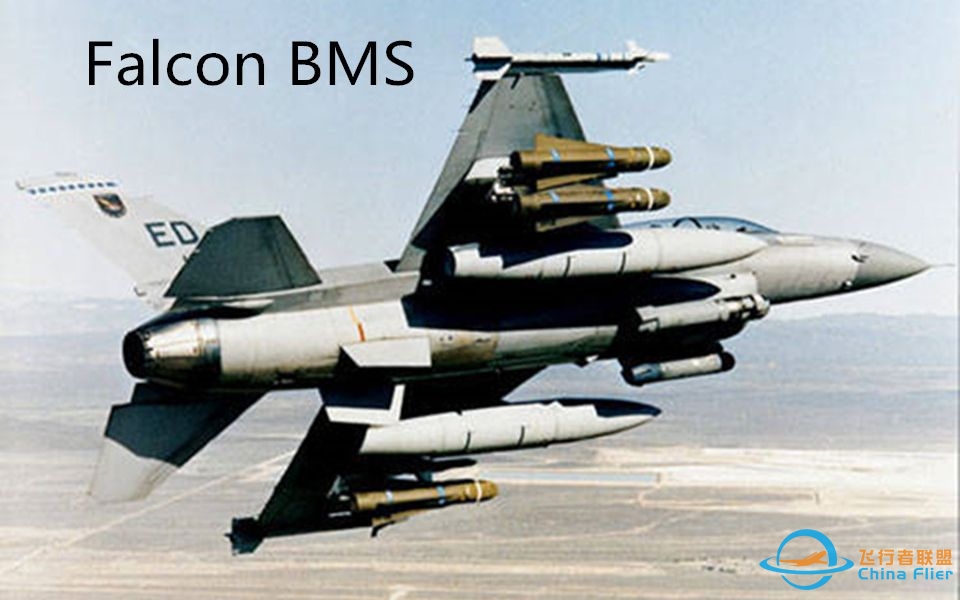Falcon BMS F16C JDAM多目标攻击-3597 