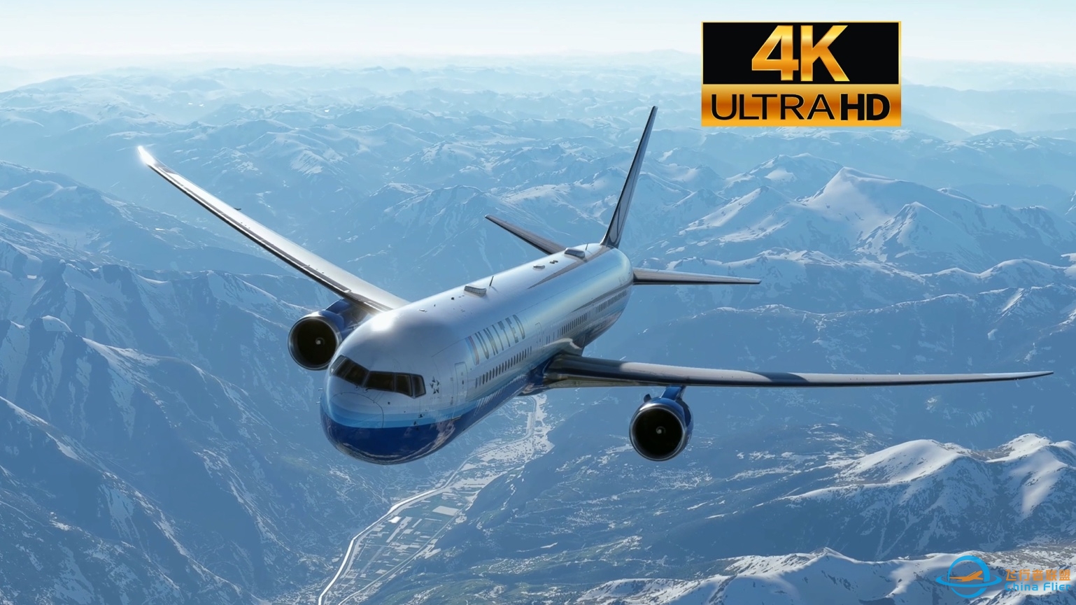 【微软飞行模拟2020】4K-极致画面，这不仅是飞行游戏 看完颠覆你对这个游戏的认知-3259 