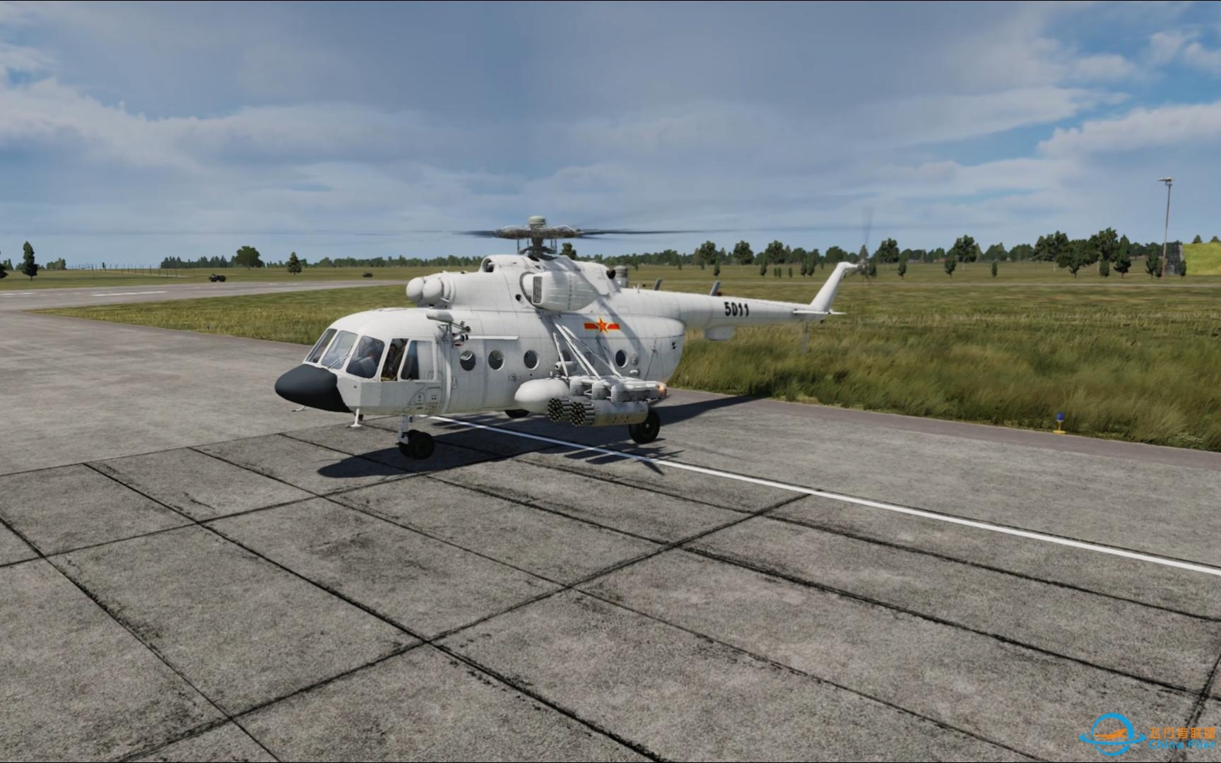 DCS World   Mi-17运送士兵前往目的地，好久没开直升机了，手又生了0.0-3687 