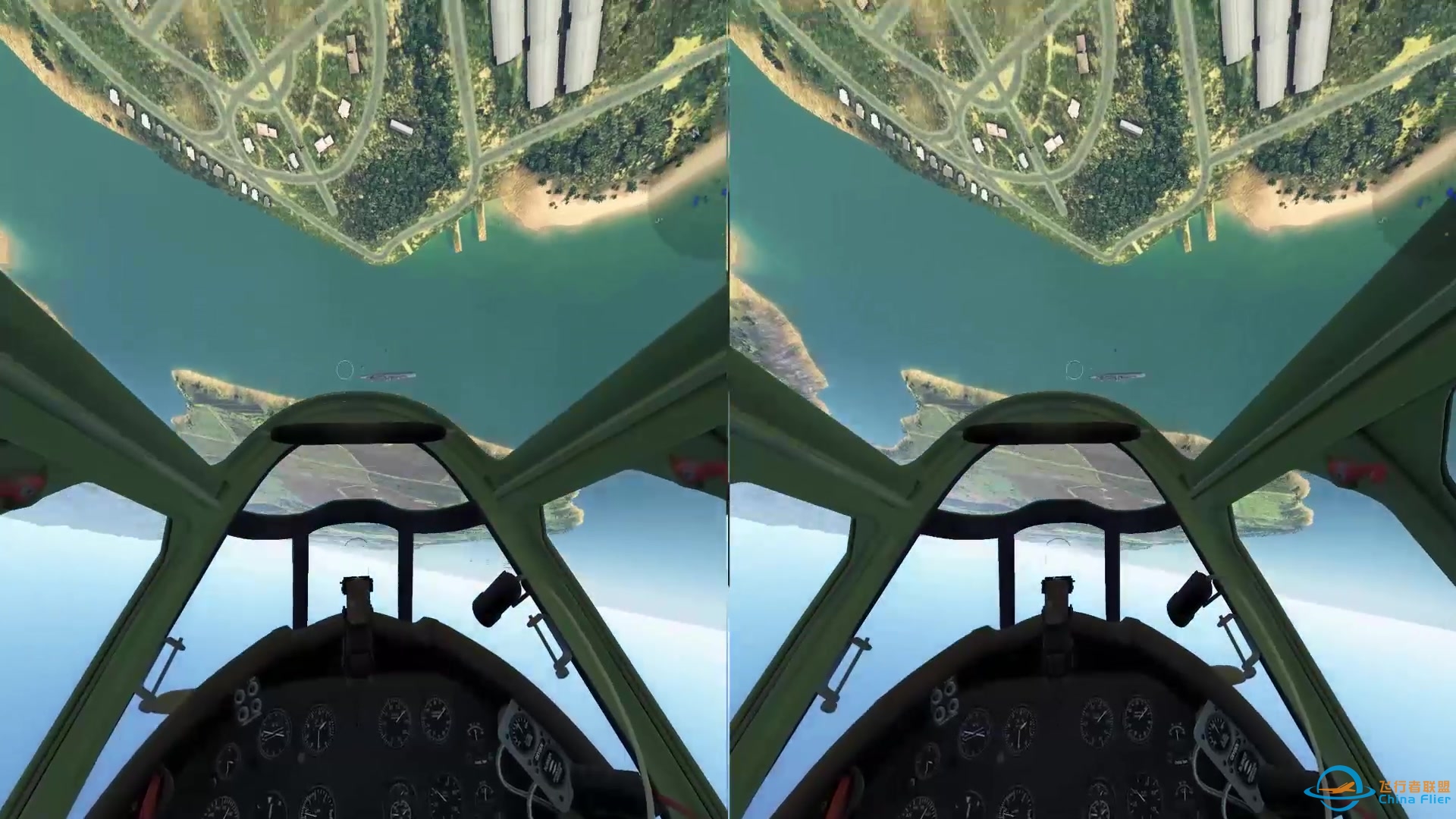 【战争雷霆VR】第一人称开飞机裸眼3D\手机VR视频-641 