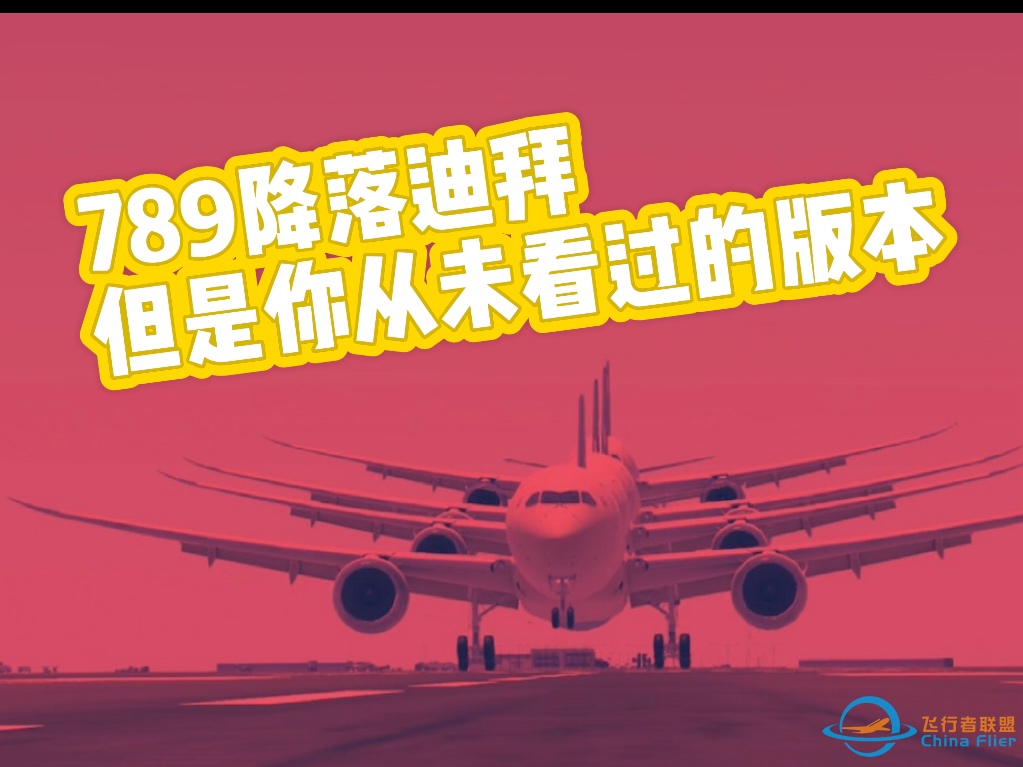 【infinite flight】789降落迪拜  但是你从未看过的版本（doge-6354 