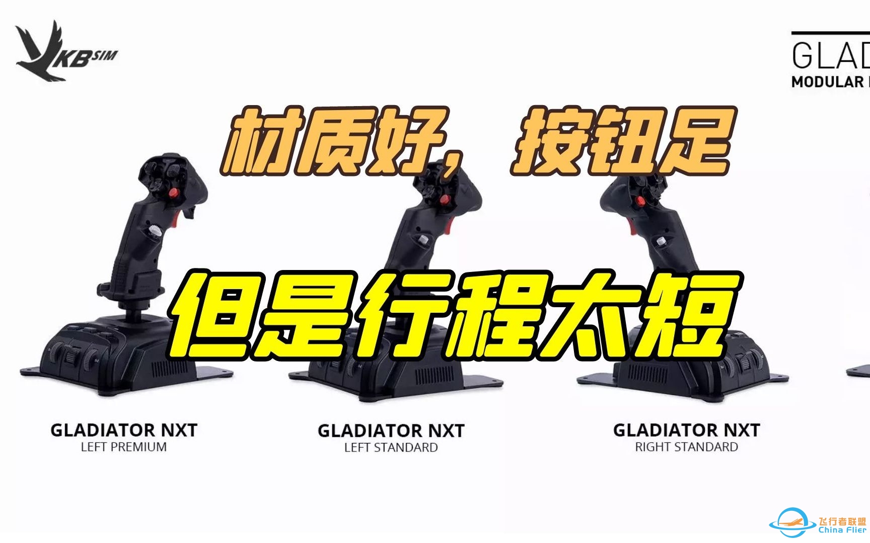 VKB角斗士NXT飞行摇杆详细使用体验 (VKBSIM Gladiator NXT)-317 