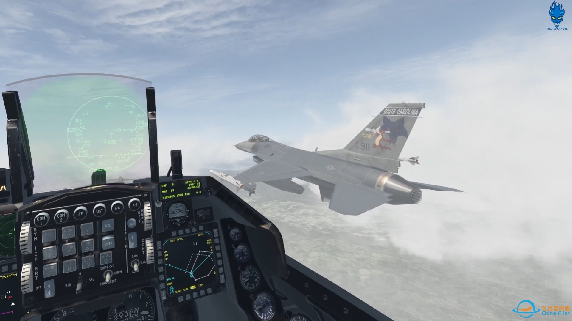 Falcon BMS【矛隼联队】KEVIN&amp;#x27;s IQT-4 Flight-20240922VR-9875 