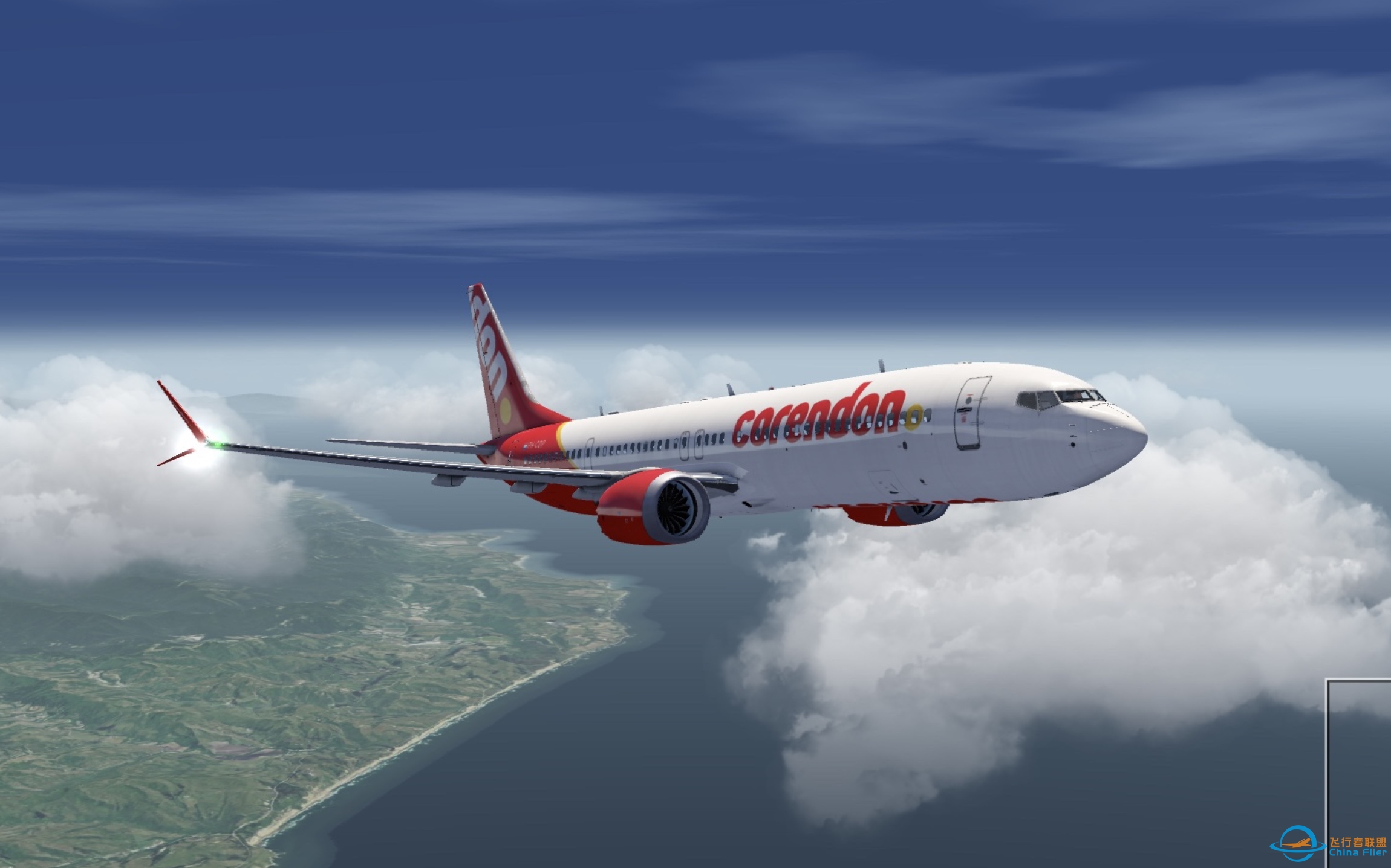 [Aerofly FS Global]B737MAX9试飞-6841 