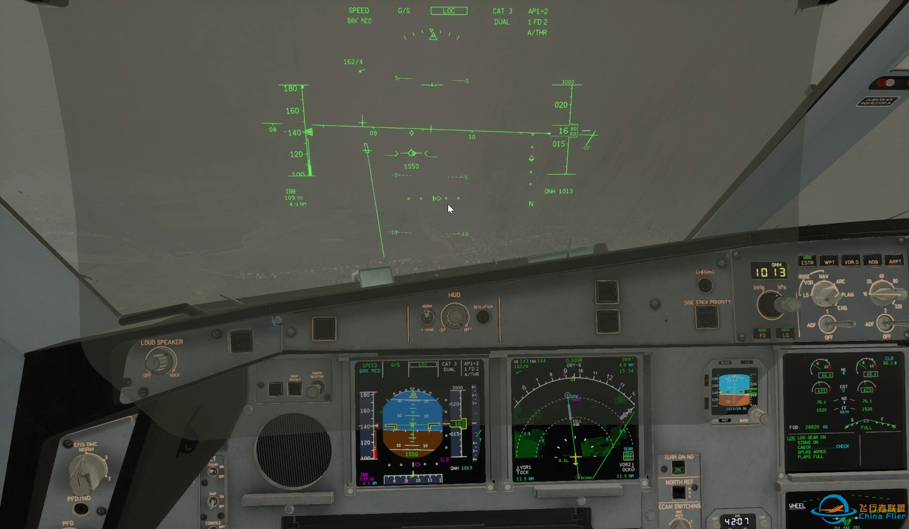 [X-Plane 12] Toilss A339首发体验 A339雨天落地希思罗-6680 