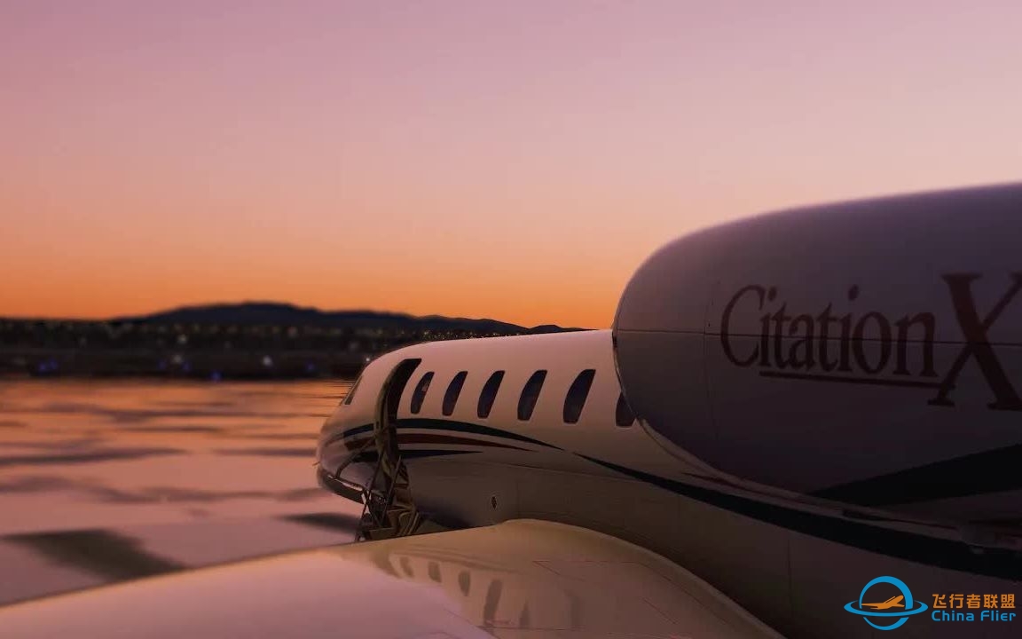 【4K】The Citation X in X-Plane 12 官方宣传片-2945 