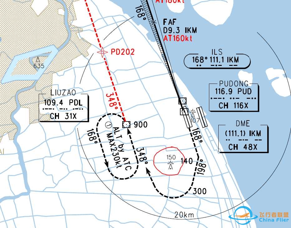 ZSPD进近图里面这个150米高的建筑是什么？-9954 