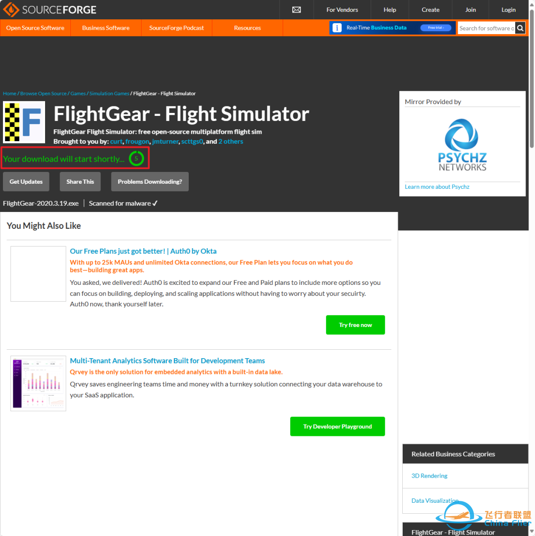 FlightGear+MATLAB+飞行手柄实现实时飞控视景系统-6026 