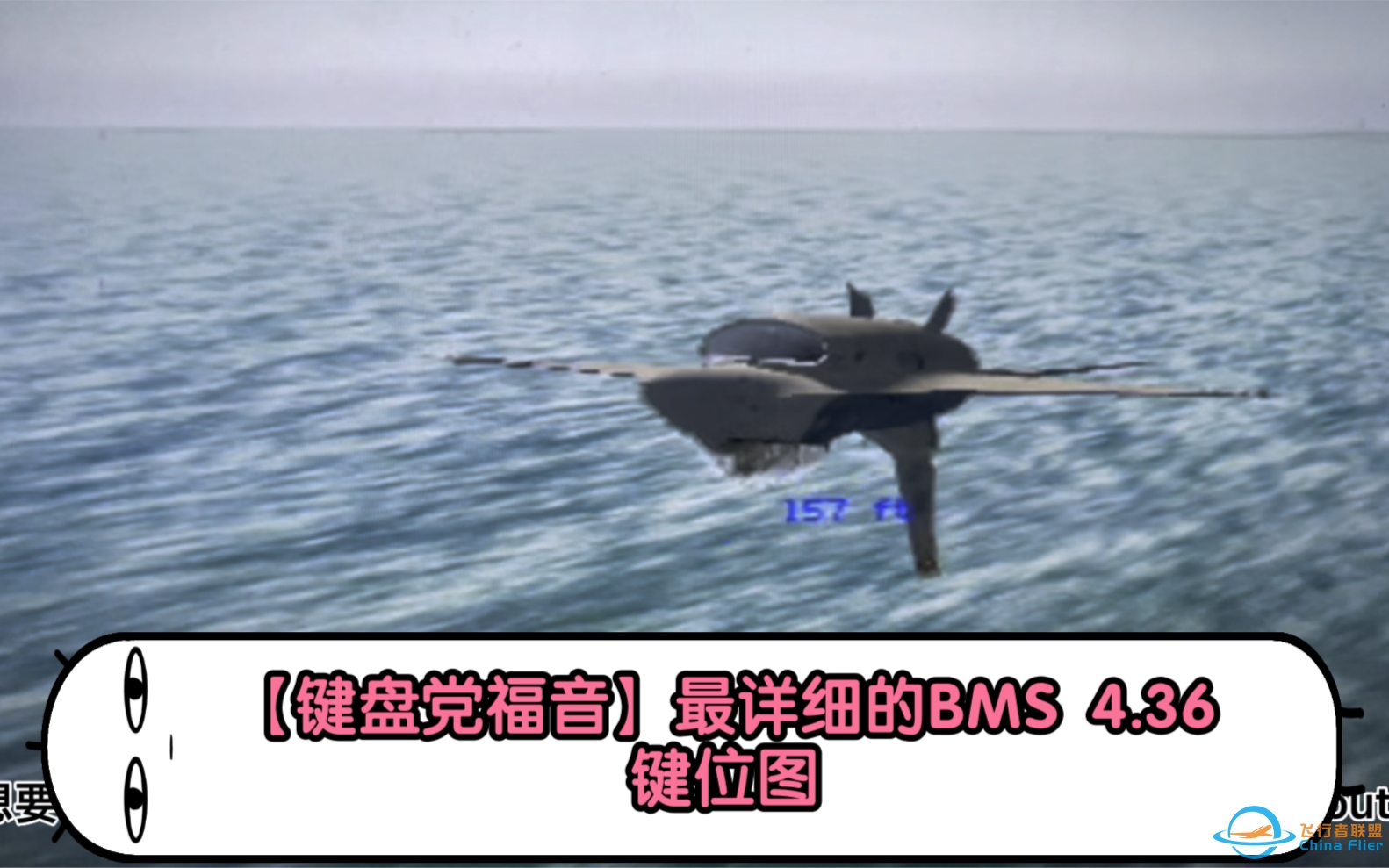 【键盘党福音】最详细的Falcon BMS 4.36键鼠操作键位图，-3672 