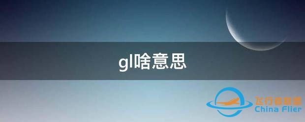 gl啥意思-3162 