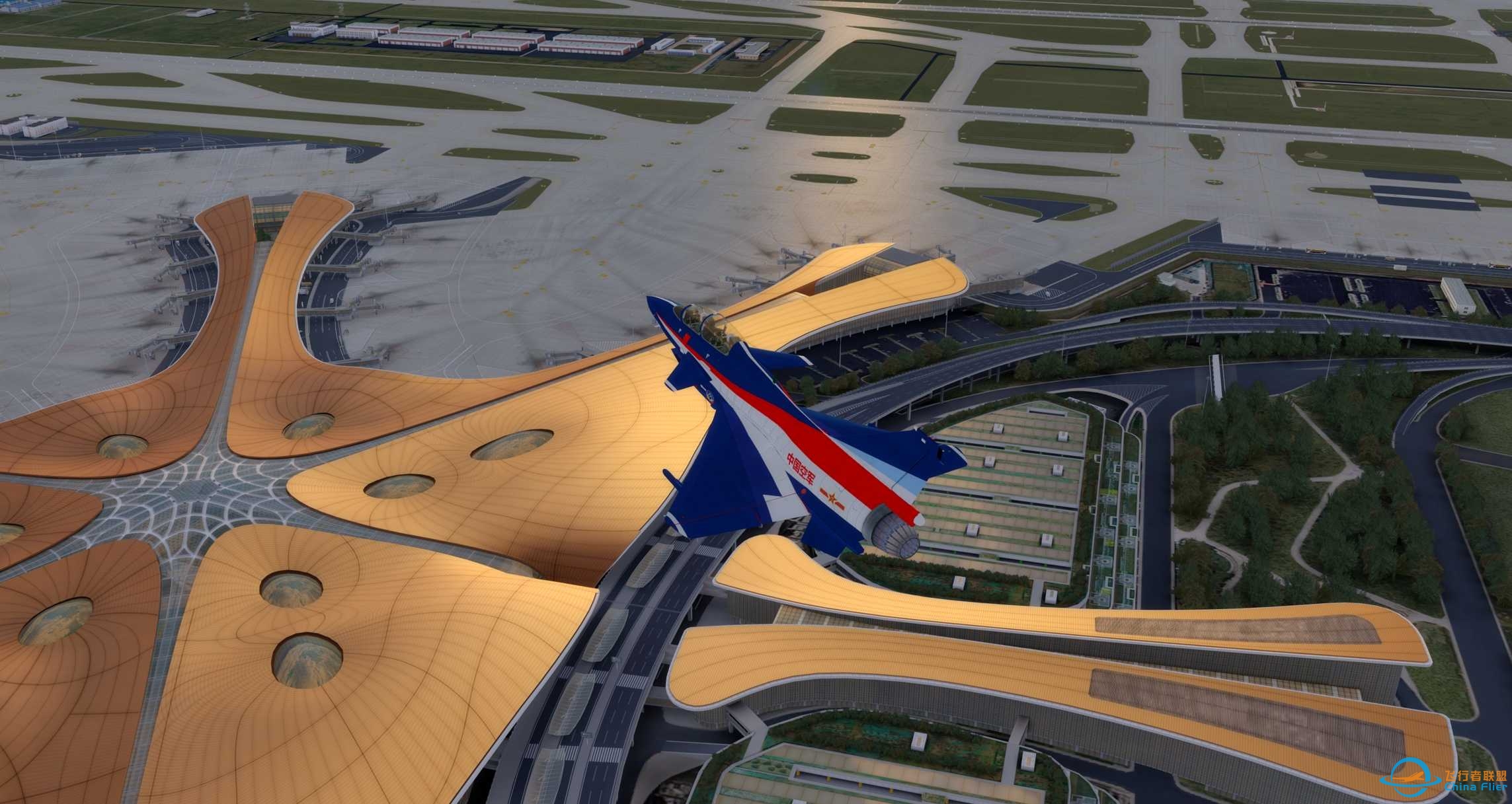 P3D时代的大兴机场-5683 