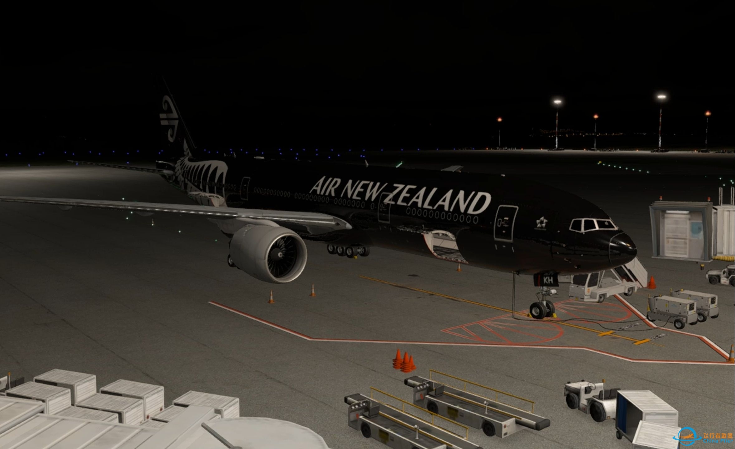 Xplane12 航线记录# 奥克兰(AKL)-上海浦东(PVG)-4731 