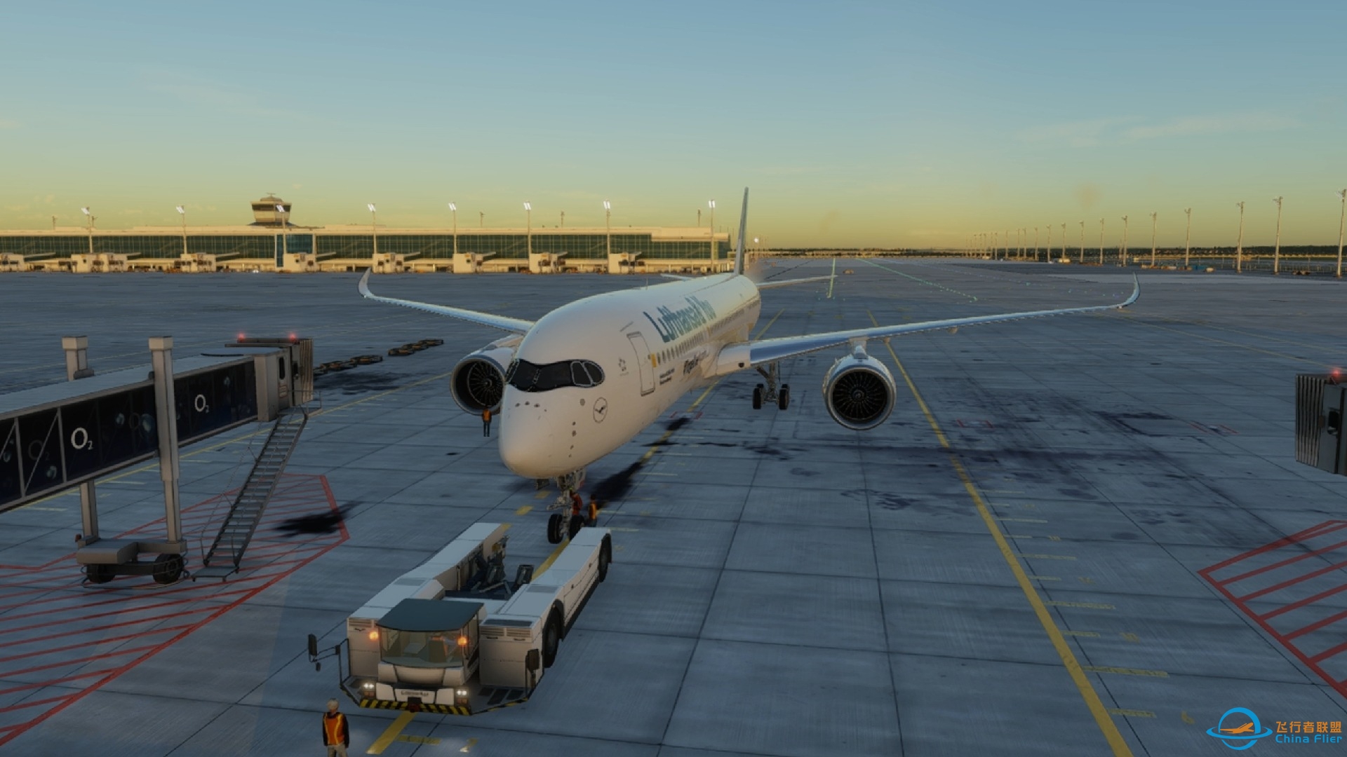 Xplane12 FF350 Flight Recording# MUC-PEK-9440 