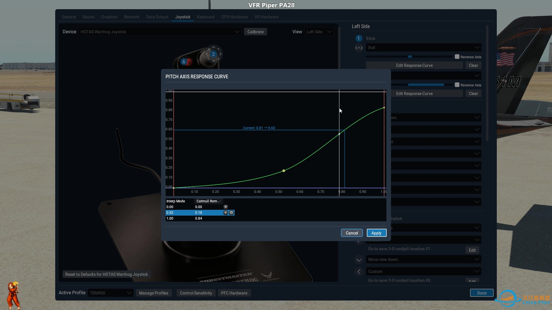 X-Plane 11.30摇杆灵敏度设置全解析【大叔带你：开飞机】《X-Plane 11》-6455 