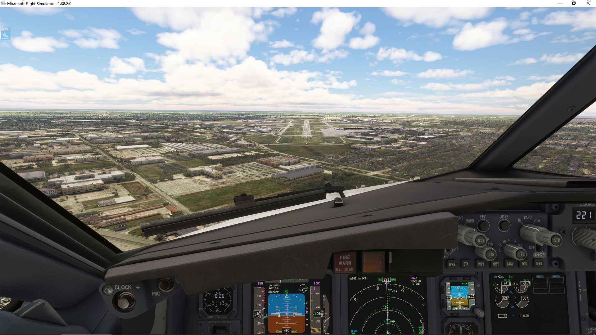 MSFS20   KPNS -----KHOU-2214 